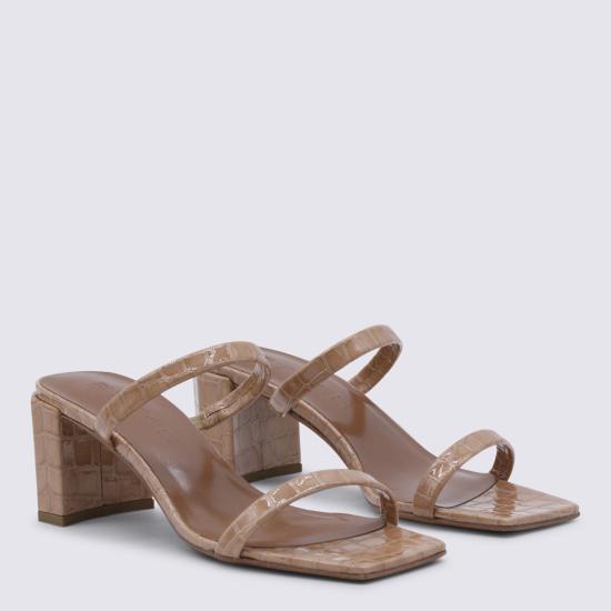 26SS 바이파 뮬/슬리퍼 MWFHO003CL005BR015PL LIGHT TAN - BY FAR