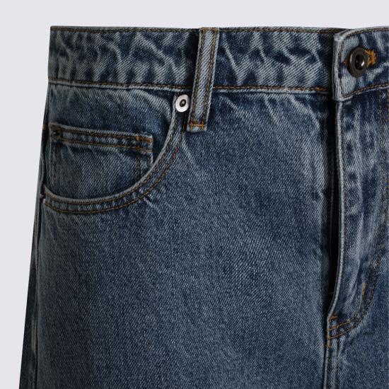 26SS 셀프 포트레이트 데님 팬츠 RS26813PBL BLUE Blue - SELF PORTRAIT