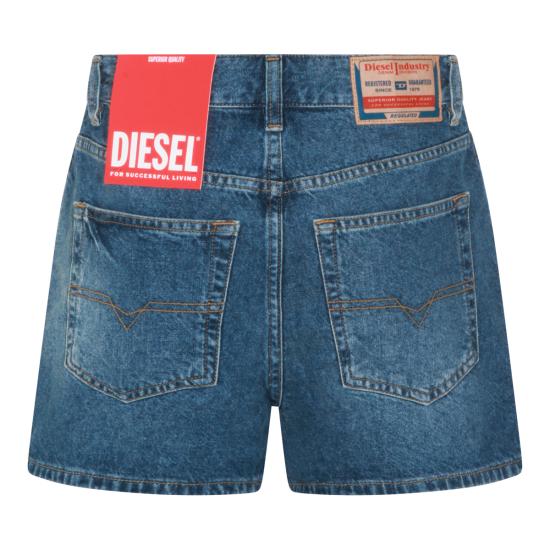 26SS 디젤 데님 숏팬츠 A22266 0ADBW01 Blue - DIESEL