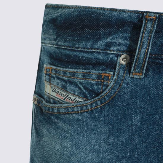 26SS 디젤 데님 숏팬츠 A22266 0ADBW01 Blue - DIESEL