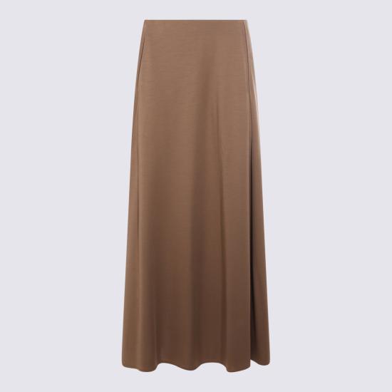 26SS 막스마라 롱 스커트 2611771018600 13076003 Cuoio