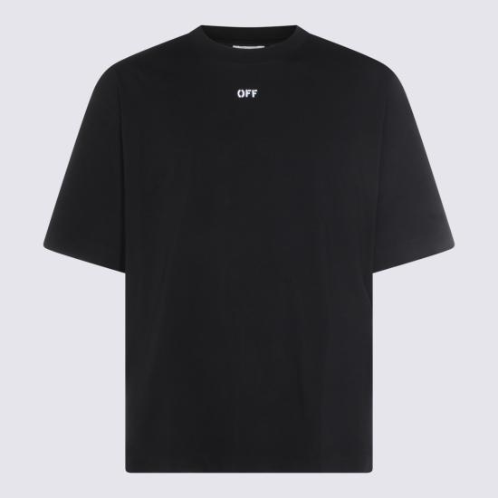 26SS 오프화이트 반팔 티셔츠 OMAA120S26 JER0080001 BLACK - OFF WHITE