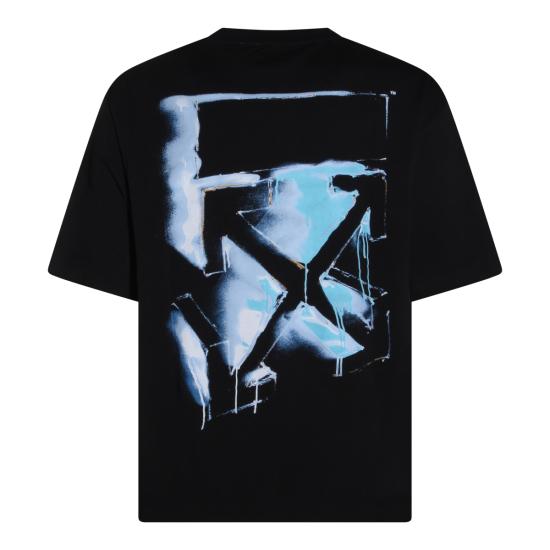 26SS 오프화이트 반팔 티셔츠 OMAA120S26 JER0080001 BLACK - OFF WHITE