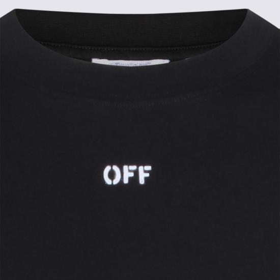 26SS 오프화이트 반팔 티셔츠 OMAA120S26 JER0080001 BLACK - OFF WHITE