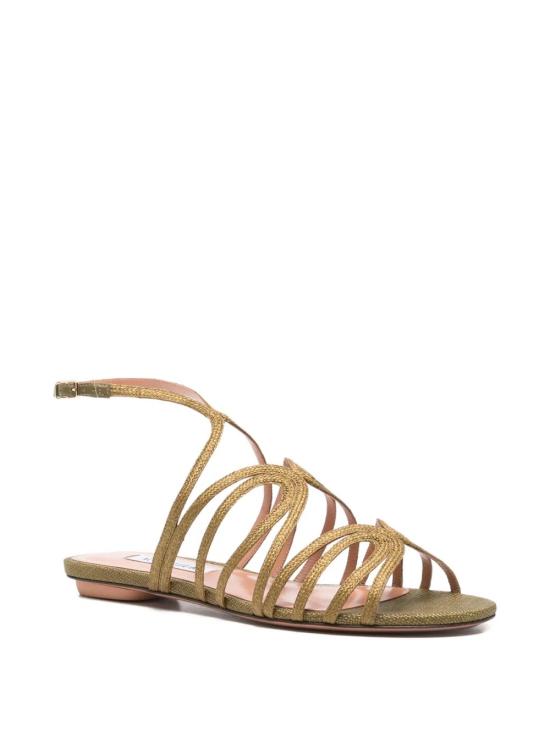 26SS 아쿠아주라 샌들 SDEFLAS0 RFFMOSSGREEN Green - AQUAZZURA