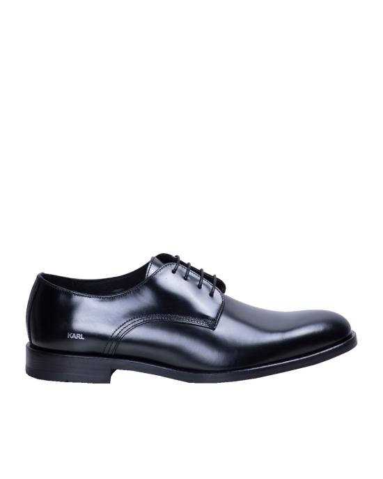  칼라거펠트 드레스 슈즈 KL12224 000 black leather NERO