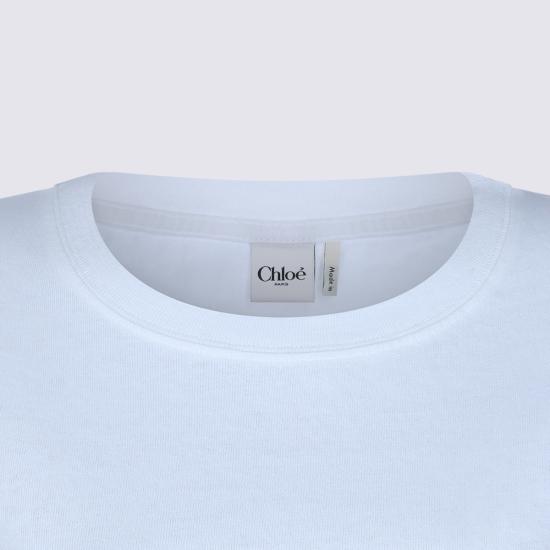 26SS 끌로에 반팔 티셔츠 CH26SJH08197 101 White - CHLOE