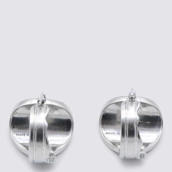 26SS MM6 메종마르지엘라 이어링 SM6VG0112 P7105 952 POLISHED PALLADIO DOM - MM6 MAISON MARGIELA