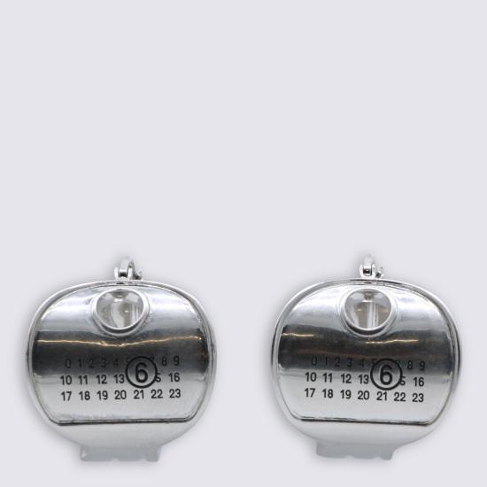 26SS MM6 메종마르지엘라 이어링 SM6VG0112 P7105 952 POLISHED PALLADIO DOM
