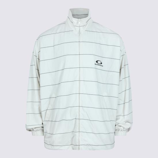 26SS 발렌시아가 자켓 857700 TTO589081 DIRTY WHITE