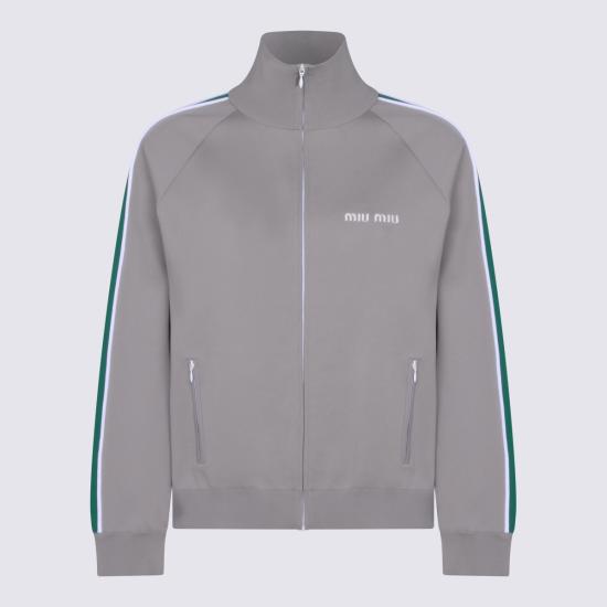 26SS 미우미우 자켓 MMF00USOOO 148OF0Y6M GRIGIO VERDE