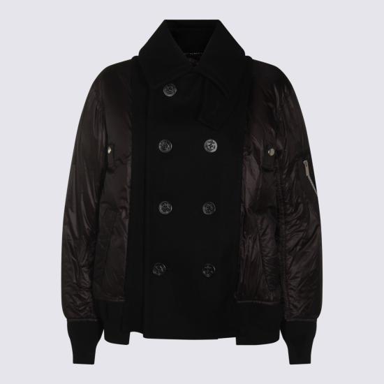 25FW 사카이 자켓 2508074 001 Black