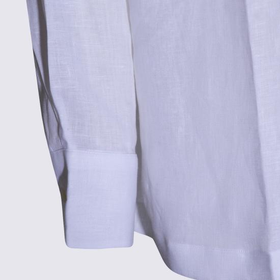 26SS 라르디니 긴팔 셔츠 PAPAUL CNC1930100 Bianco - LARDINI