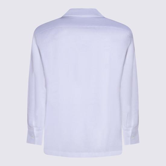 26SS 라르디니 긴팔 셔츠 PAPAUL CNC1930100 Bianco - LARDINI