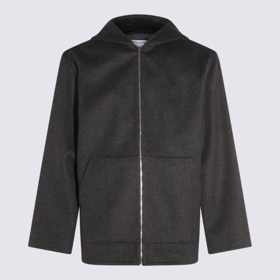 25FW 보테가베네타 자켓 829846 V4CB01307 CHARCOAL MELANGE - BOTTEGA VENETA