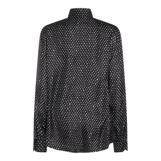 26SS 펜디 긴팔 셔츠 FS0585 AVZ6F0QA1 BLACK WHITE - FENDI