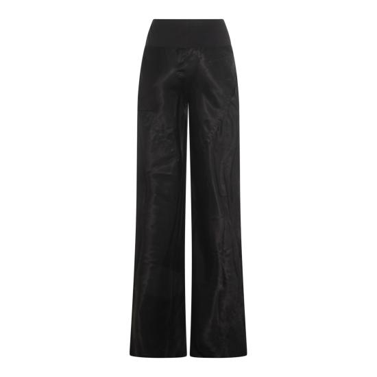 25FW 릭 오웬스 스트레이트 팬츠 RP02E4301 HSCH09 BLACK - RICK OWENS