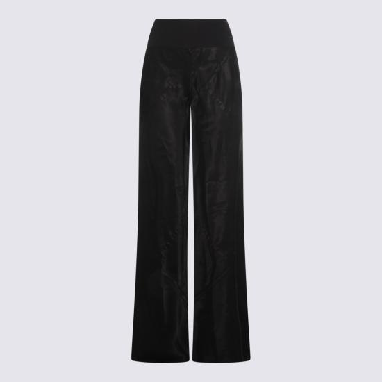 25FW 릭 오웬스 스트레이트 팬츠 RP02E4301 HSCH09 BLACK - RICK OWENS