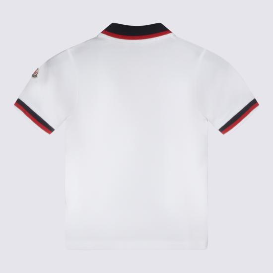 26SS [키즈] 몽클레어 폴로 셔츠 L19548A00003 8496W034 White - MONCLER