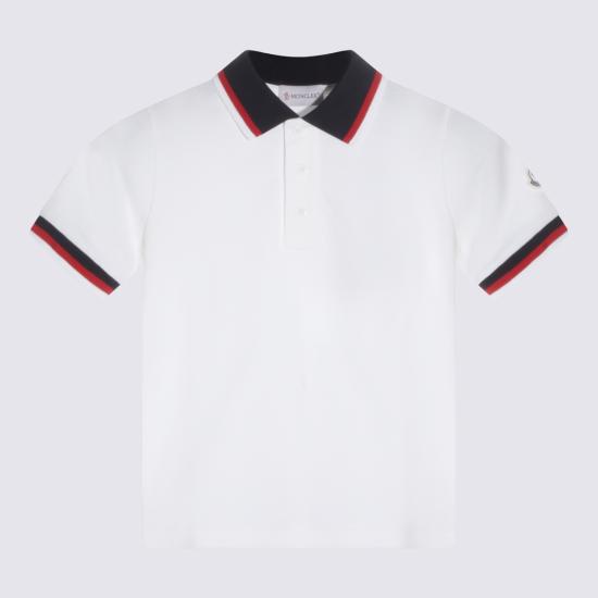 26SS [키즈] 몽클레어 폴로 셔츠 L19548A00003 8496W034 White
