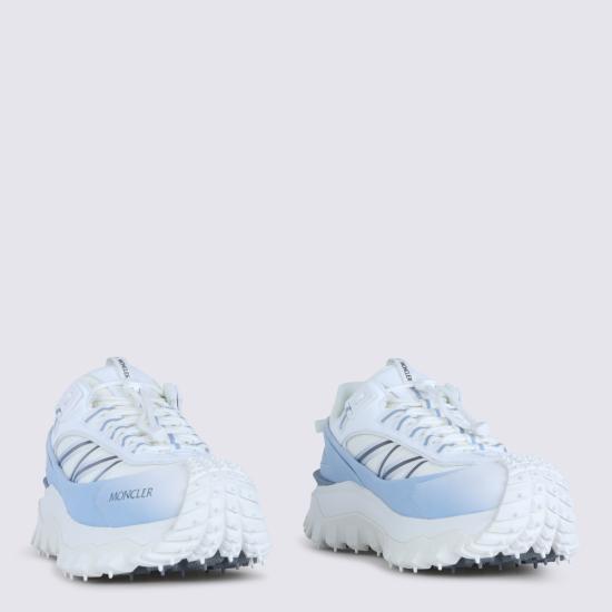 26SS 몽클레어 스니커즈 L109A4M00280 M8443700 WHITE LIGHT BLUE - MONCLER
