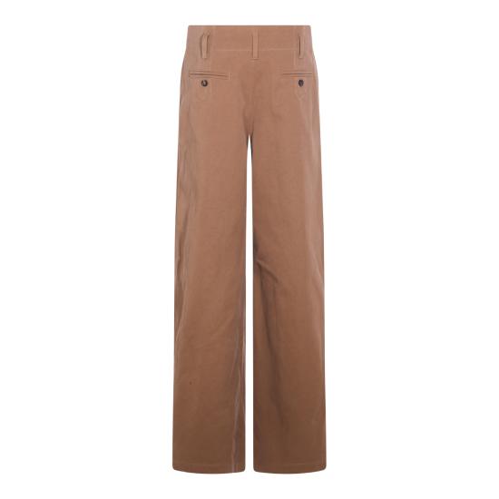 25FW 끌로에 스트레이트 팬츠 CH25APA11365 208 MUSTARD BROWN - CHLOE