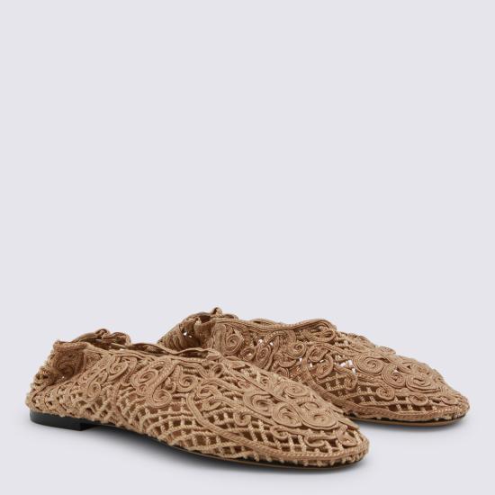 26SS 오디시 플랫 슈즈 OD46039A 23040110 Beige - ODISSI
