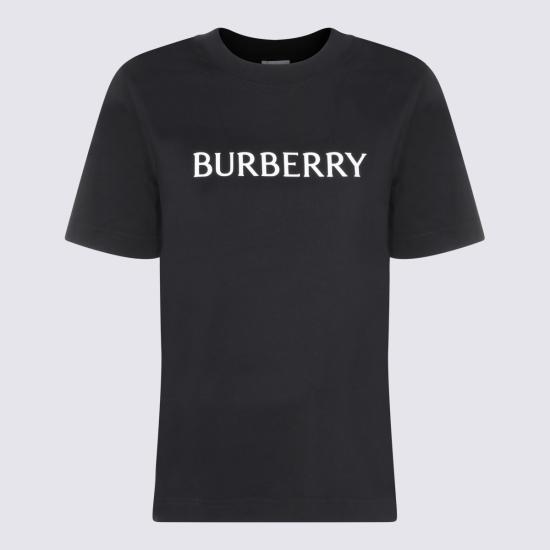 26SS 버버리 로고 코튼 티셔츠 8118977 A1189 BLACK - BURBERRY