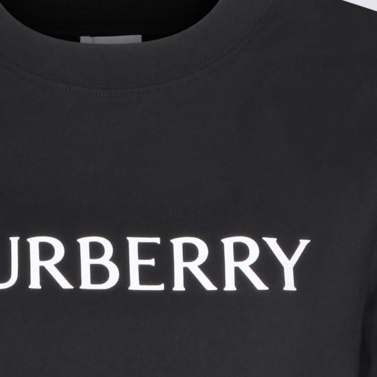 26SS 버버리 로고 코튼 티셔츠 8118977 A1189 BLACK - BURBERRY