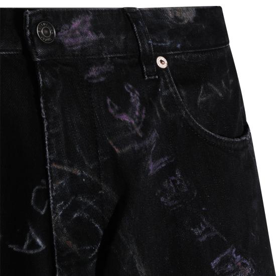 26SS 발렌시아가 데님 팬츠 857216 TTWA81037 BLACK - BALENCIAGA