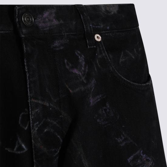 26SS 발렌시아가 데님 팬츠 857216 TTWA81037 BLACK - BALENCIAGA