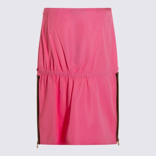 26SS 펜디 테크니컬 비스코스 스커트 FQ7723 AW9BF1W0E AZALEA - FENDI