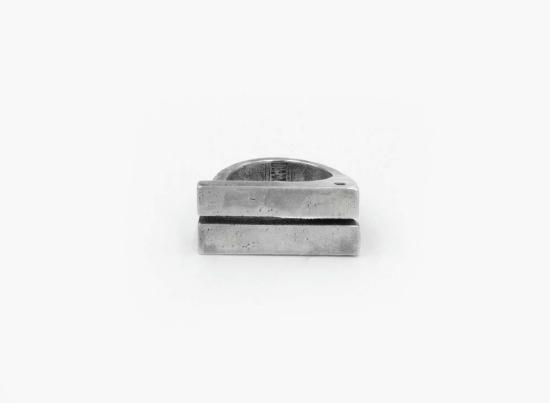  타이틀 오브 워크 반지 작품 제목: 5.9mm 루비 더블 바 링 127 - TITLE OF WORK