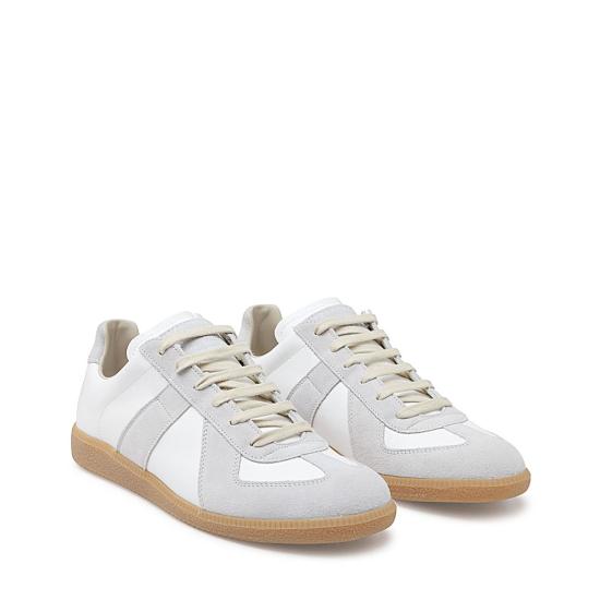 26SS 마르지엘라 카프스킨 레플리카 스니커즈 S58WS0109 P1895T1016 Dirty White - MAISON MARGIELA