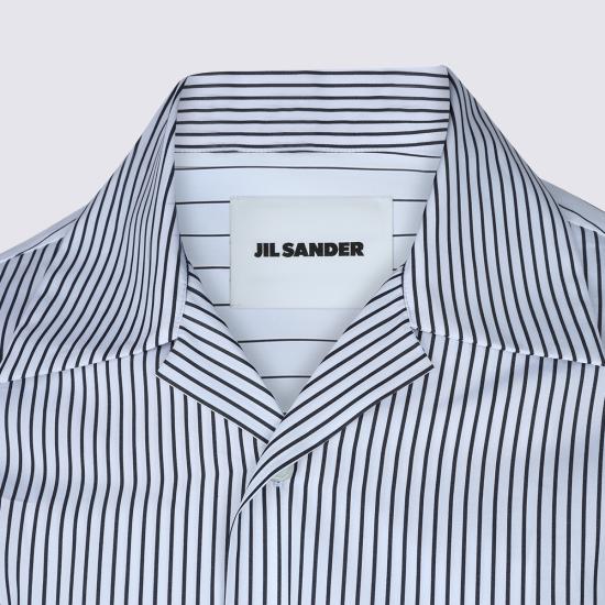 26SS 질샌더 반팔 셔츠 J22DL0365 J45329154 ARTIC SEA - JIL SANDER