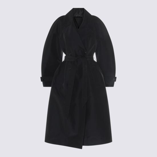25FW 몽클레어 X 에드워드 에닌풀 트렌치 코트 K24031C00005 M6518999 Black