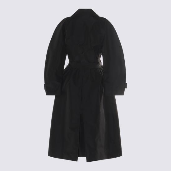 25FW 몽클레어 X 에드워드 에닌풀 트렌치 코트 K24031C00005 M6518999 Black - MONCLER X EDWARD ENNINFUL