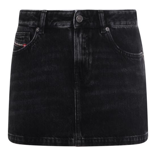 26SS 디젤 데님 스커트 A04935 09P0902 BLACK