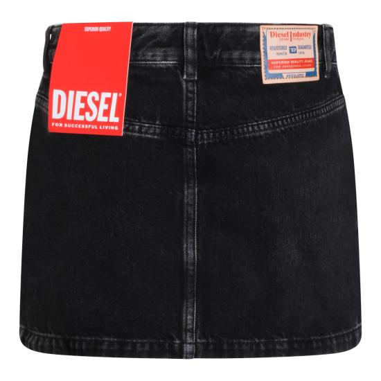 26SS 디젤 데님 스커트 A04935 09P0902 BLACK - DIESEL