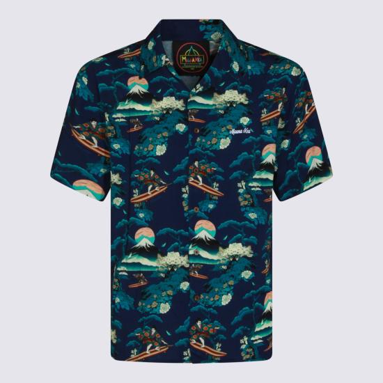 26SS 마우나케아 반팔 셔츠 MKU142 BN Navy