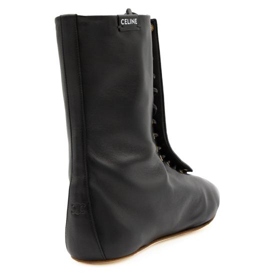 26SS 셀린느 발레 하이 레이스업 부츠 366535272C 38NO BLACK - CELINE