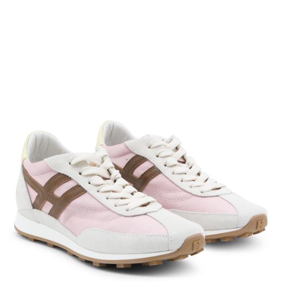 26SS 호간 스니커즈 HXW6990GA20 V0O0FEC ROSA MARRONE GIALLO - HOGAN