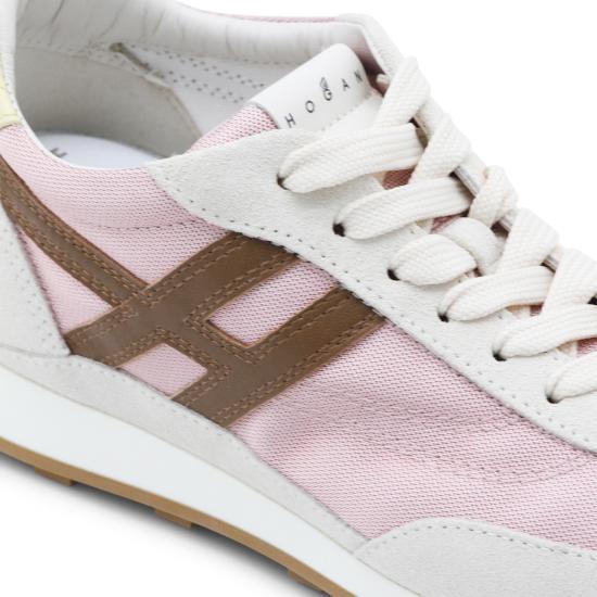26SS 호간 스니커즈 HXW6990GA20 V0O0FEC ROSA MARRONE GIALLO - HOGAN