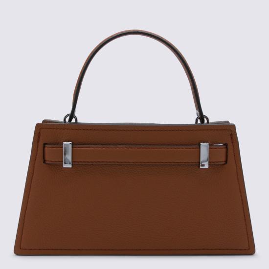 26SS 토리버치 리 라지윌 미니 탑 핸들백 175603 200 Bourbon - TORY BURCH