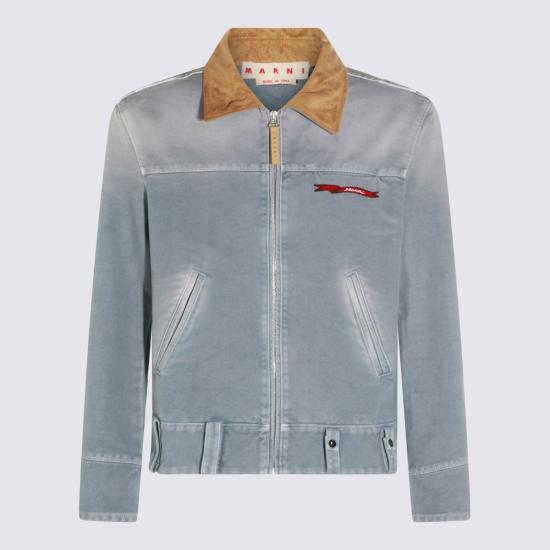 26SS 마르니 데님 자켓 JUMU0205GX USCY6300B31 LIGHT BLUE - MARNI