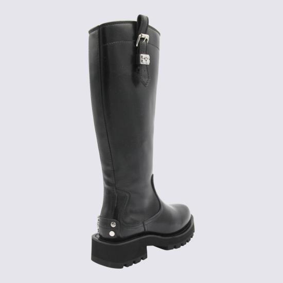 25FW 가니 하이 부츠 S3022 099 Black - GANNI
