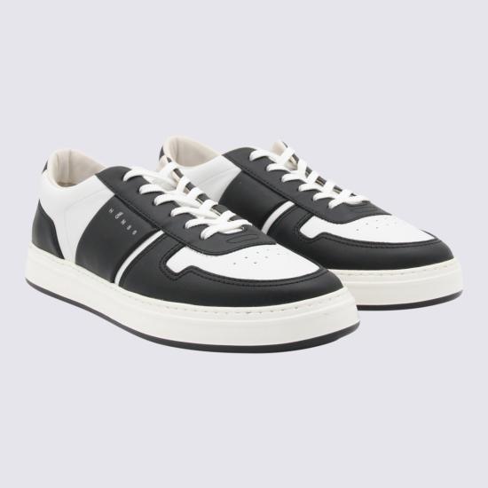 25FW 호간 스니커즈 HXM6680FL30 UAI9981 BLACK WHITE - HOGAN