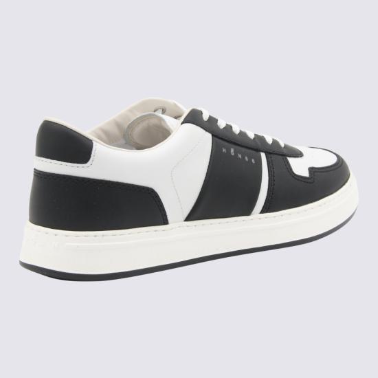 25FW 호간 스니커즈 HXM6680FL30 UAI9981 BLACK WHITE - HOGAN