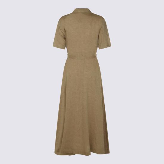 26SS 안토넬리 피렌체 롱 원피스 Q6050 528234 Beige - ANTONELLI FIRENZE