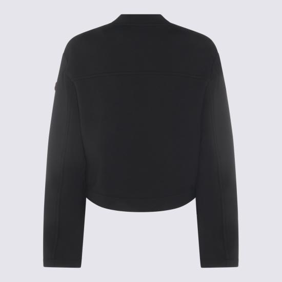 25FW 몽클레어 X 에드워드 에닌풀 스웨터 K24038G00002 89AYC999 Black - MONCLER X EDWARD ENNINFUL